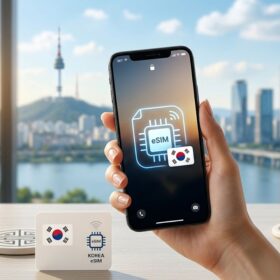 Travel eSIM Big Quota Data Korea Selatan(South Korea) Unlimited | eSIM Roaming | Internet Roaming